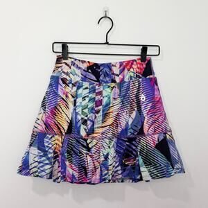 Dona Jo Abstract Pickle Ball Tennis Golf Skort Skirt Size 1 Small
